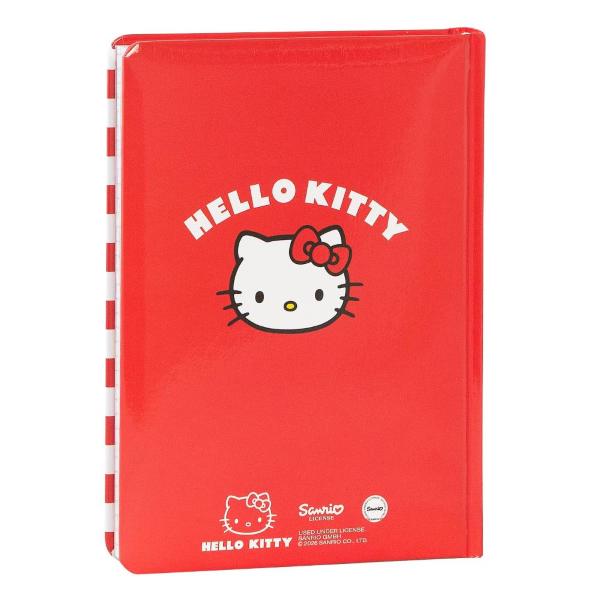 SUPER DIARIO STANDARD DATATO STRIPES HELLO KITTY