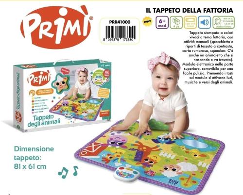 PRIMÌ TAPPETONE DELLE ATTIVITÀ GIOCHI PREZIOSI