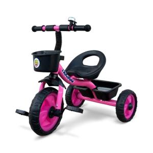 TRICICLO METALLO ROSA