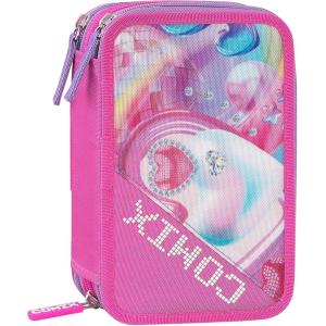ASTUCCIO 3 ZIP CORREDO ULTRA BRIGHT HEARTS GIRL