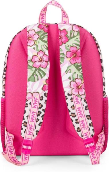 ZAINO ORGANIZZATO WWF ILLUSTRATO LEOPARDO