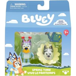 BLUEY PACK 2 PERSONAGGI BLUEY E MUFFIN CON ACCESSORI