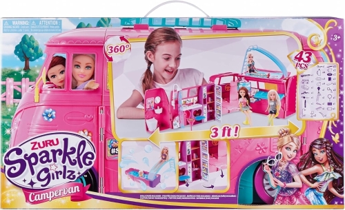 P.PAZZO SPARKLE GIRLZ CAMPER ZURU