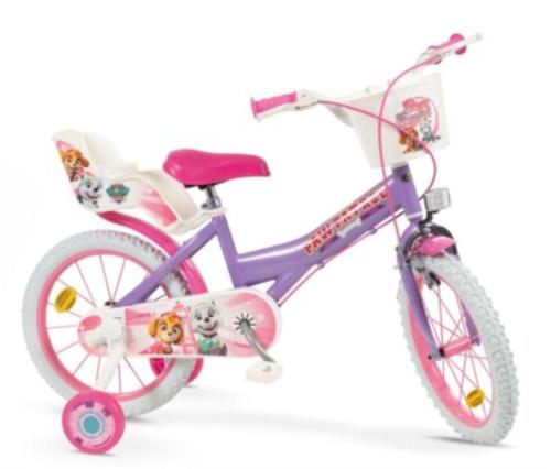 BICICLETTA 16 PAW PATROL SKYE TOIMSA