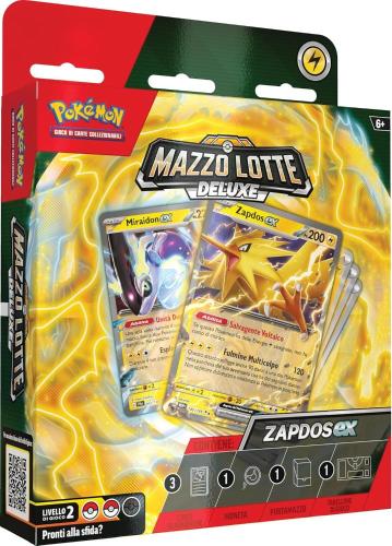 POKEMON MAZZO LOTTA DELUXE ZAPDOS-EX