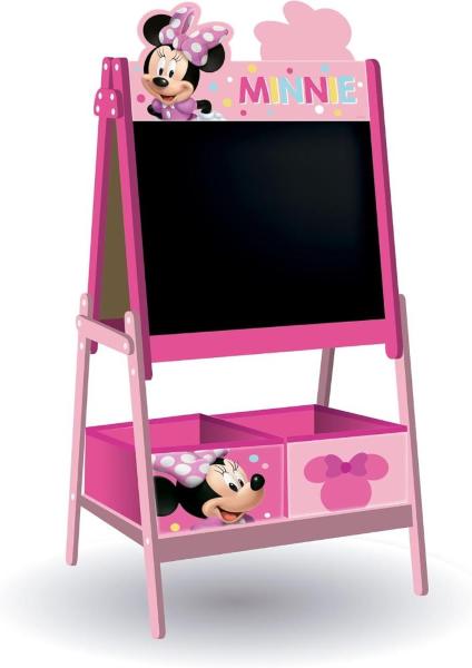 LAVAGNA DOPPIA SUPERFICIE GESSETTI E PENNARELLI MINNIE MOUSE TOPOLINO