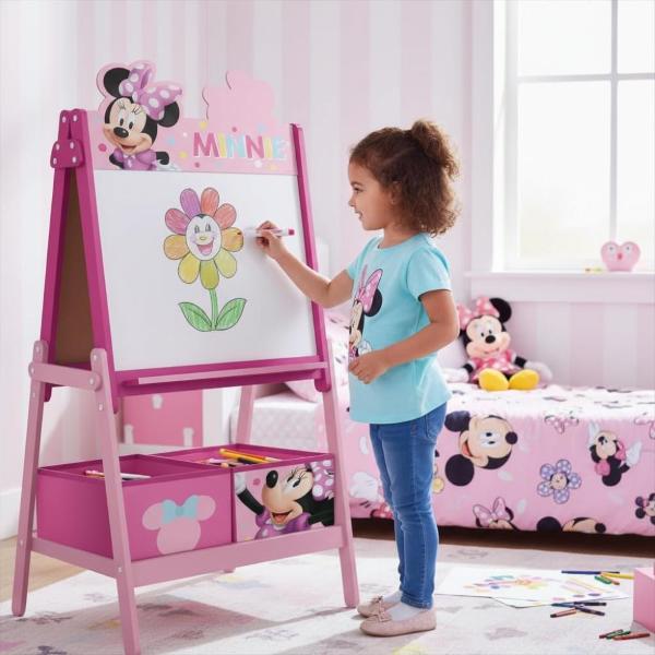 LAVAGNA DOPPIA SUPERFICIE GESSETTI E PENNARELLI MINNIE MOUSE TOPOLINO