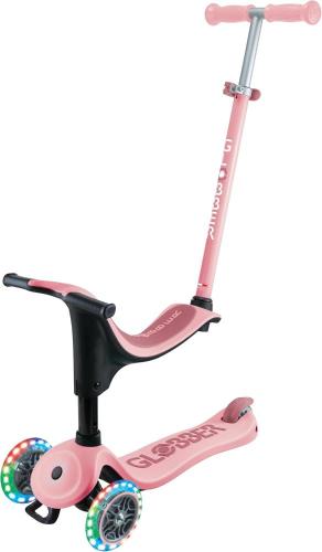 GLOBBER MONOPATTINO GO-UP CON LUCI SPORTY ROSA PROLUDIS