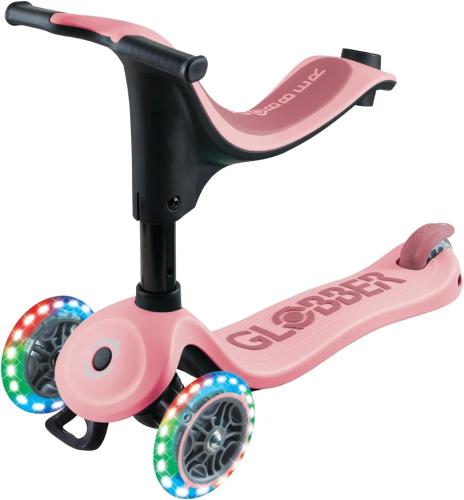 GLOBBER MONOPATTINO GO-UP CON LUCI SPORTY ROSA PROLUDIS