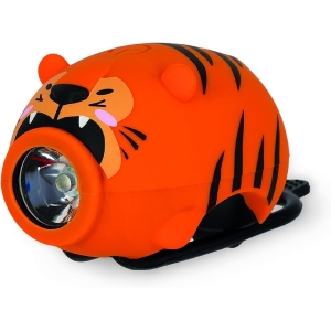 LUCE FRONTALE RICARICABILE PER BICI CON CAMPANELLO TIGRE