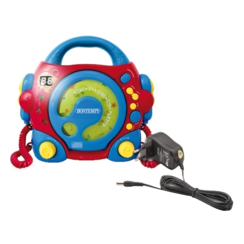 FS- 25% BONTEMPI LETTORE CD CON 2 MICROFONI