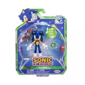 SONIC - 35TH ANNIVERSARY PERSONAGGIO ARTICOLATO 10 CM SONIC CON ACCESSORIO