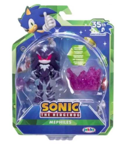 SONIC - 35TH ANNIVERSARY PERSONAGGIO ARTICOLATO 10 CM MEPHILES CON ACCESSORIO