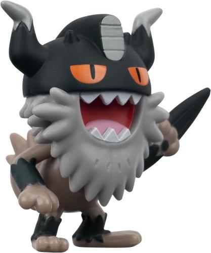 POKEMON BATTLE FIGURE SET 3 PERSONAGGI - PERRSERKER + HAWLUCHA + PIKACHU