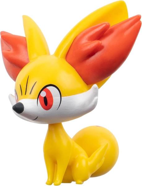 POKEMON BATTLE FIGURE SET 3 PERSONAGGI - LECHONK + SIRFETCH'D + FENNEKIN