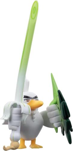 POKEMON BATTLE FIGURE SET 3 PERSONAGGI - LECHONK + SIRFETCH'D + FENNEKIN