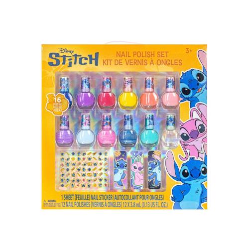 DISNEY STITCH NAIL POLISH SET UNGHIE 16 PZ