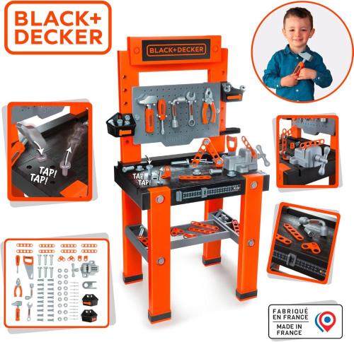 BANCO LAVORO BLACK & DECKER BRICOLO ONE SMOBY