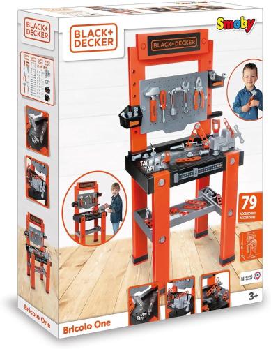 BANCO LAVORO BLACK & DECKER BRICOLO ONE SMOBY