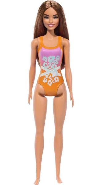 BARBIE BEACH CON COSTUME DA BAGNO FLOREALE