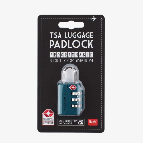 TRAVEL LUCCHETTO CON COMBINAZIONE PER VALIGIA PETROL