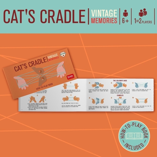 VINTAGE GIOCO DEL FILO RIPIGLINO CAT’S CRADLE