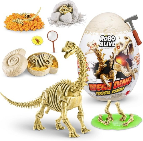 ROBO ALIVE UOVO MEGA DINO FOSSIL ZURU