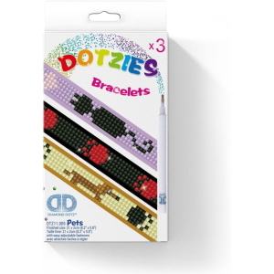DOTZIES 3 BRACELETS MULTI PACK PETS