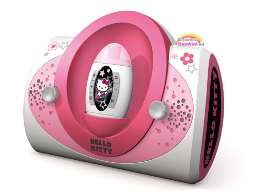 HELLO KITTY MUSIC STATION C/LETTORE PORTATILE