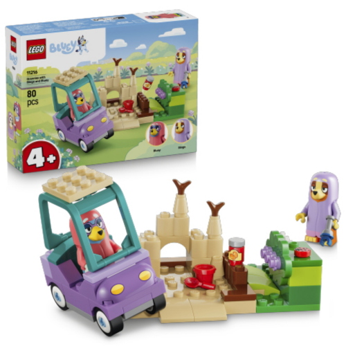 LEGO BLUEY NONNE CON BINGO E BLUEY