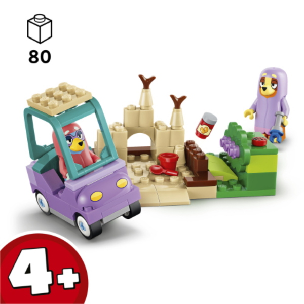 LEGO BLUEY NONNE CON BINGO E BLUEY