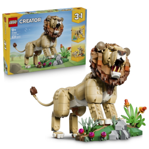 LEGO CREATOR ANIMALI SELVATICI: LEONE MAESTOSO
