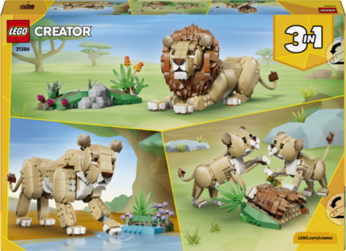 LEGO CREATOR ANIMALI SELVATICI: LEONE MAESTOSO