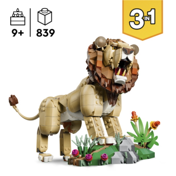 LEGO CREATOR ANIMALI SELVATICI: LEONE MAESTOSO
