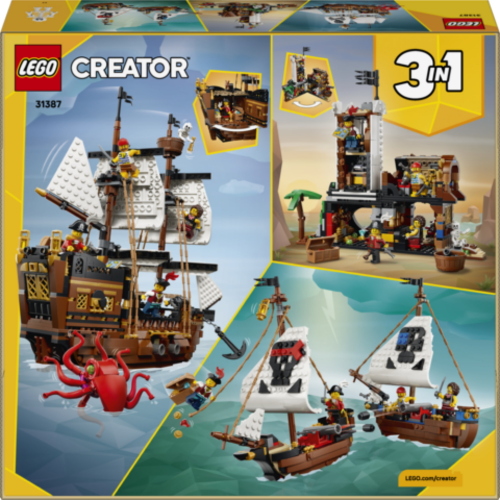 LEGO CREATOR ICONICA NAVE DA PIRATA