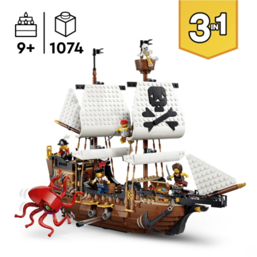 LEGO CREATOR ICONICA NAVE DA PIRATA