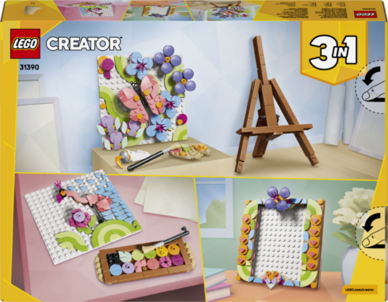LEGO CREATOR DIPINTO FLOREALE DECORATIVO