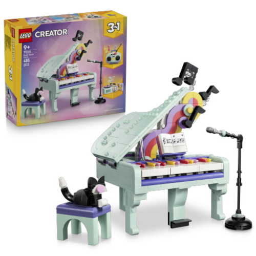 LEGO CREATOR PIANOFORTE DECORATIVO CON GATTO