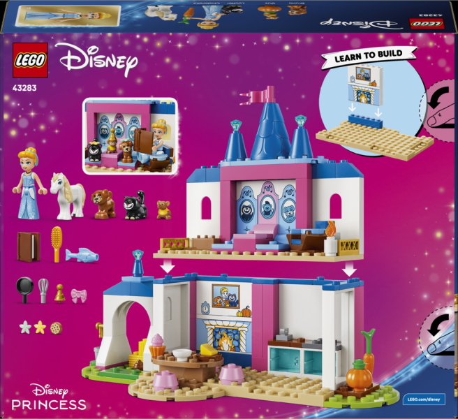 LEGO DISNEY PRINCESS CASTELLO DEGLI AMICI ANIMALI DI CENERENTOLA