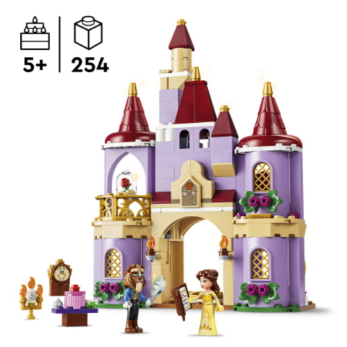 LEGO DISNEY PRINCESS BELLE E IL CASTELLO INCANTATO DELLA BESTIA