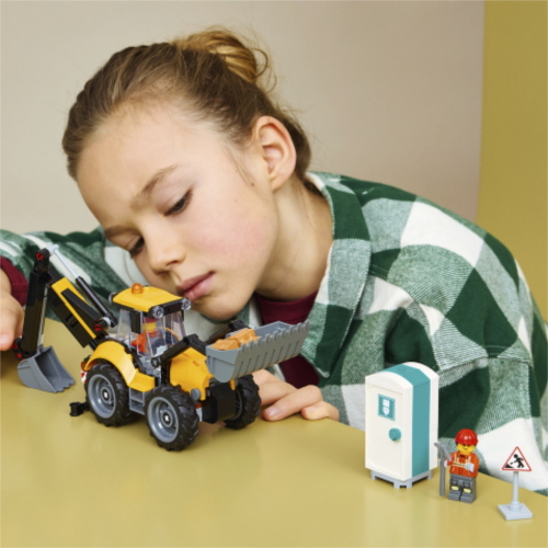 LEGO CITY GREAT VEHICLES SCAVATRICE DA CANTIERE GIALLA