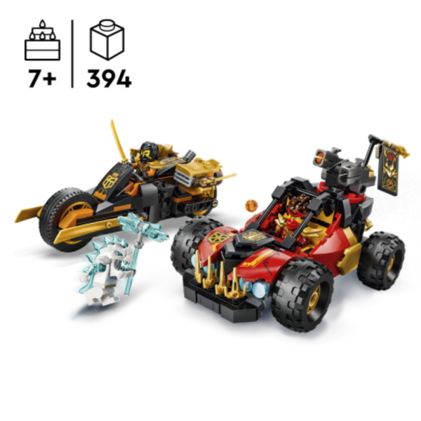 LEGO NINJAGO VEICOLI COMBINANTI DI KAI E COLE
