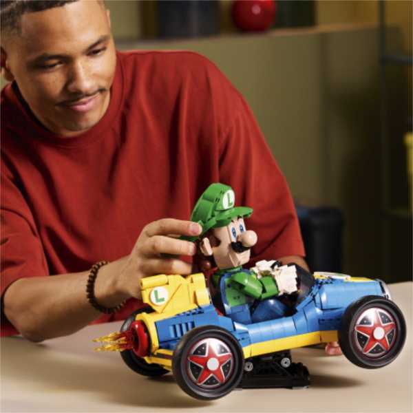 LEGO SUPER MARIO MARIO KART#: LUIGI E MACH 8