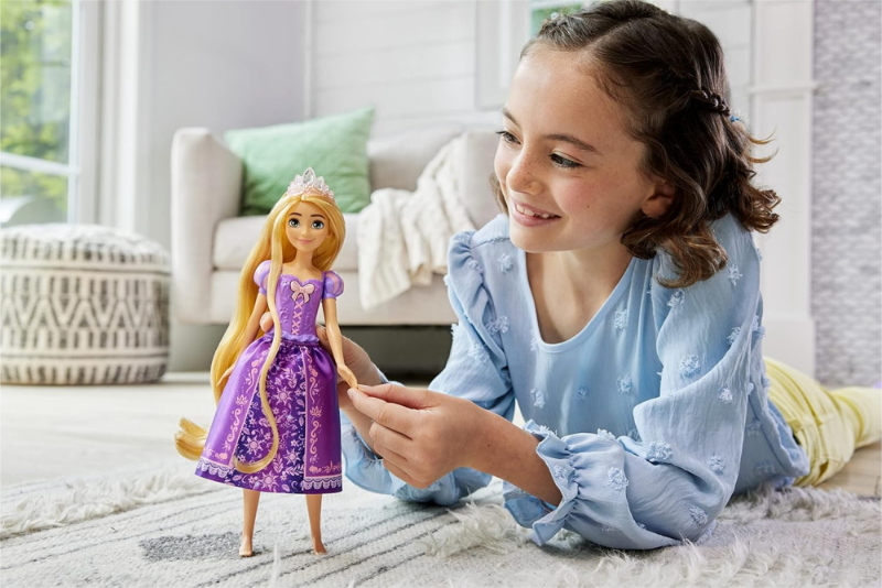 P.PAZZO RAPUNZEL CANTA IN INGLESE MATTEL