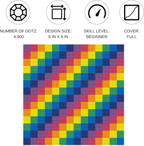 DIAMOND DOTZ TETRIS