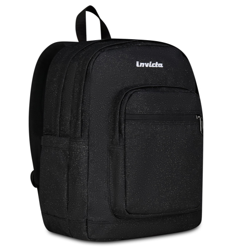 ZAINO JELEK SHINE GRS INVICTA GLITTER NERO