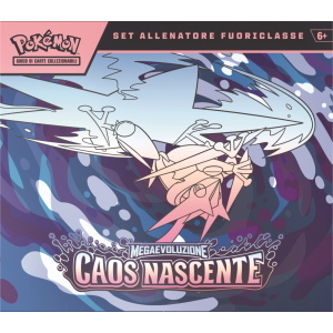 CARTE POKEMON SET ALLENATORE FUORICLASSE ESPANSIONE MEGAEVOLUZIONE CAOS NASCENTE