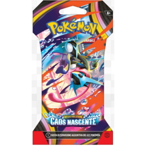 CARTE POKEMON M1 MEGAEVOLUZIONE CAOS NASCENTE BUSTINA 10 CARTE OAOER SKEEVE