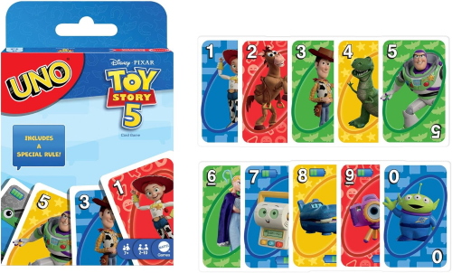 CARTE UNO TOY STORY 5