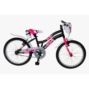 BICICLETTA 20 MTB MOUNTAIN BIKE GIRL MOON NERO 1 VELOCITA